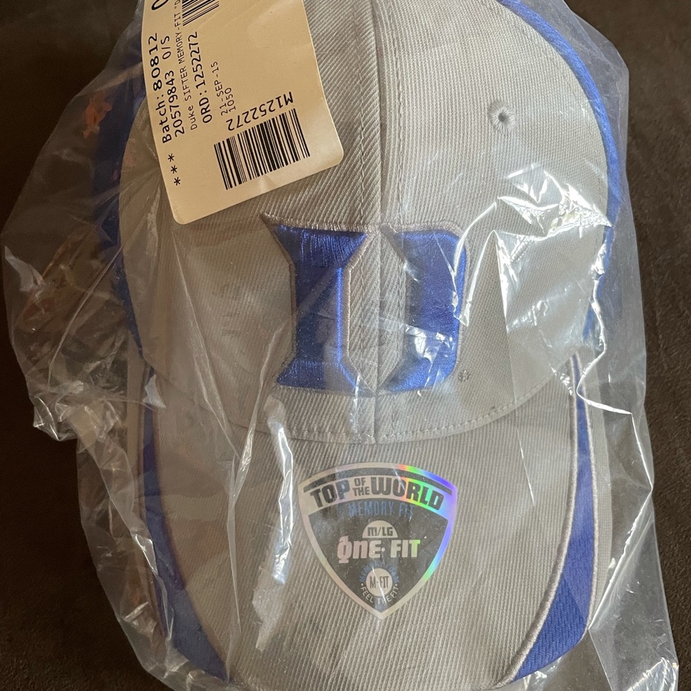Brand New Duke Blue Devils Top of the World hat